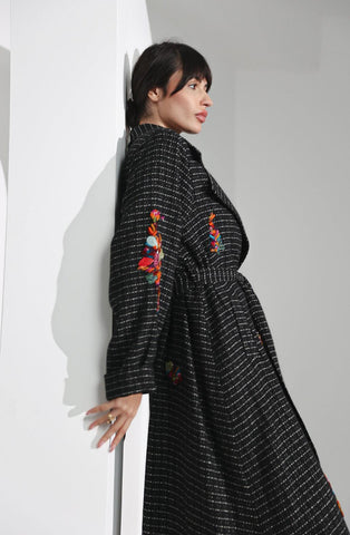 جاكيت صوف ناعم k.19 - tahaniboutique