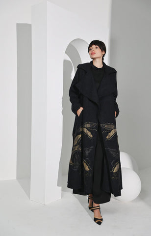 جاكيت صوف ناعم k.21 - tahaniboutique