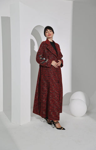 جاكيت صوف ناعم k.25 - tahaniboutique