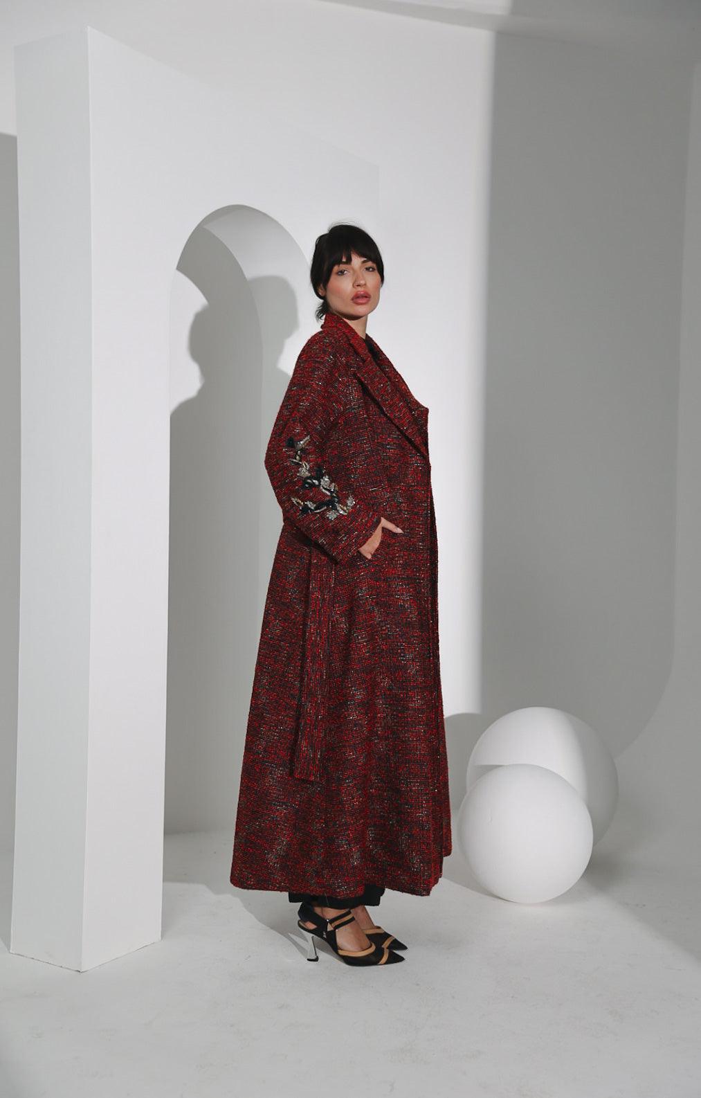 جاكيت صوف ناعم k.25 - tahaniboutique