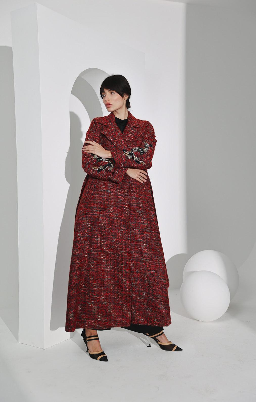 جاكيت صوف ناعم k.25 - tahaniboutique