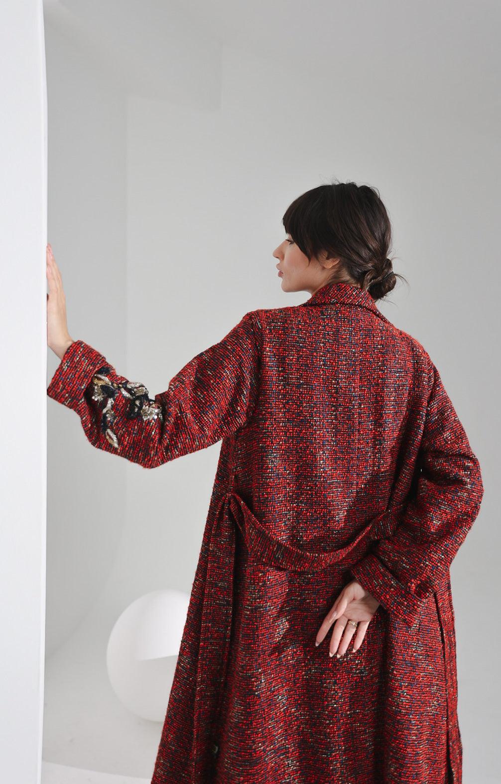 جاكيت صوف ناعم k.25 - tahaniboutique