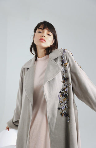 جاكيت جوخ ناعم K.9 - tahaniboutique