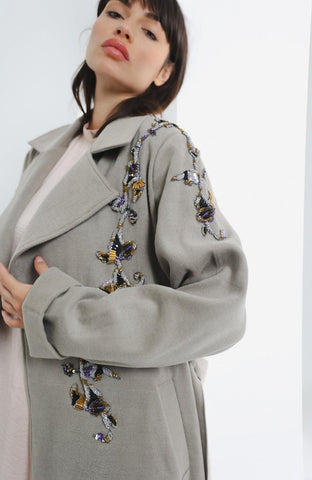 جاكيت جوخ ناعم K.9 - tahaniboutique