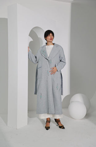 جاكيت صوف ناعم - tahaniboutique