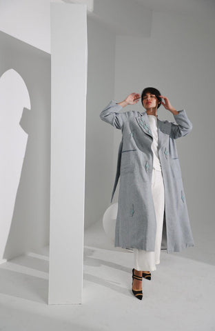 جاكيت صوف ناعم - tahaniboutique
