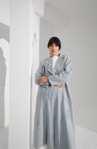 جاكيت صوف ناعم - tahaniboutique