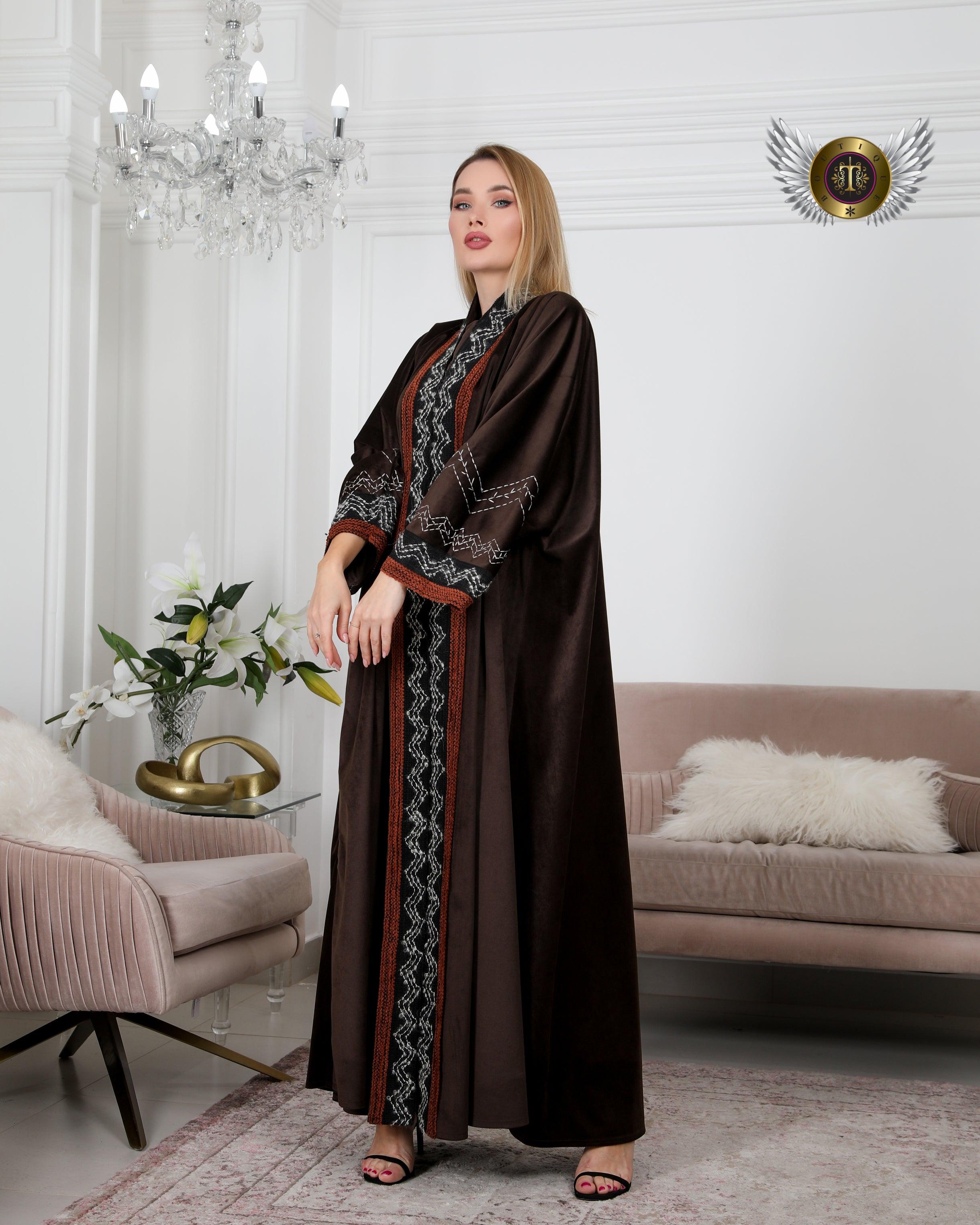 دراعة عملية قصة شاينيز - tahaniboutique