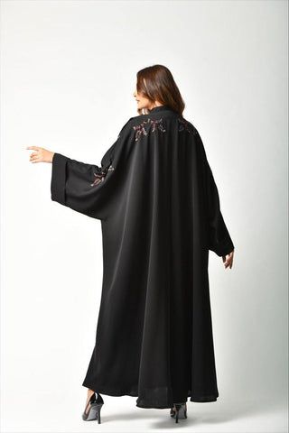 عباية رسمية حبكة البرسم - tahaniboutique