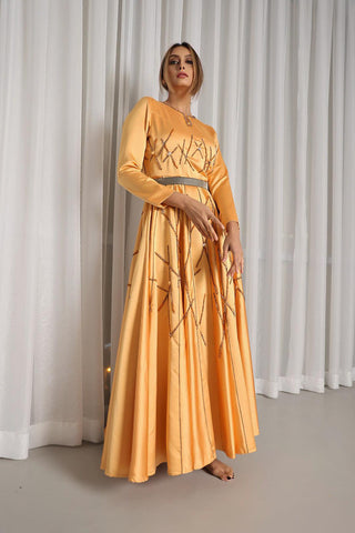 طفم نسائي كريب حرير - tahaniboutique
