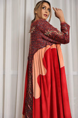 دراعة شتوية مخمل ياباني - tahaniboutique
