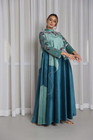 دراعة شتوية خيوط ريسم - tahaniboutique