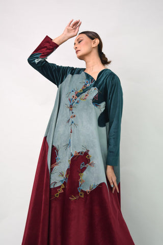 دراعة شتوية فخمة - tahaniboutique