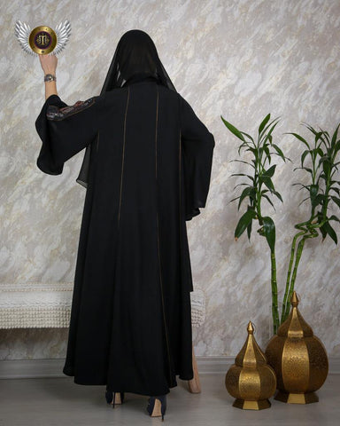 عباية قصات تطريز فني - tahaniboutique