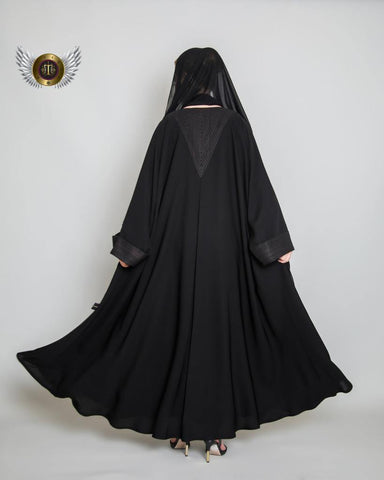 عباية كتف سادة - tahaniboutique