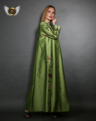 دراعة فخمة تطريز ماكينة - tahaniboutique