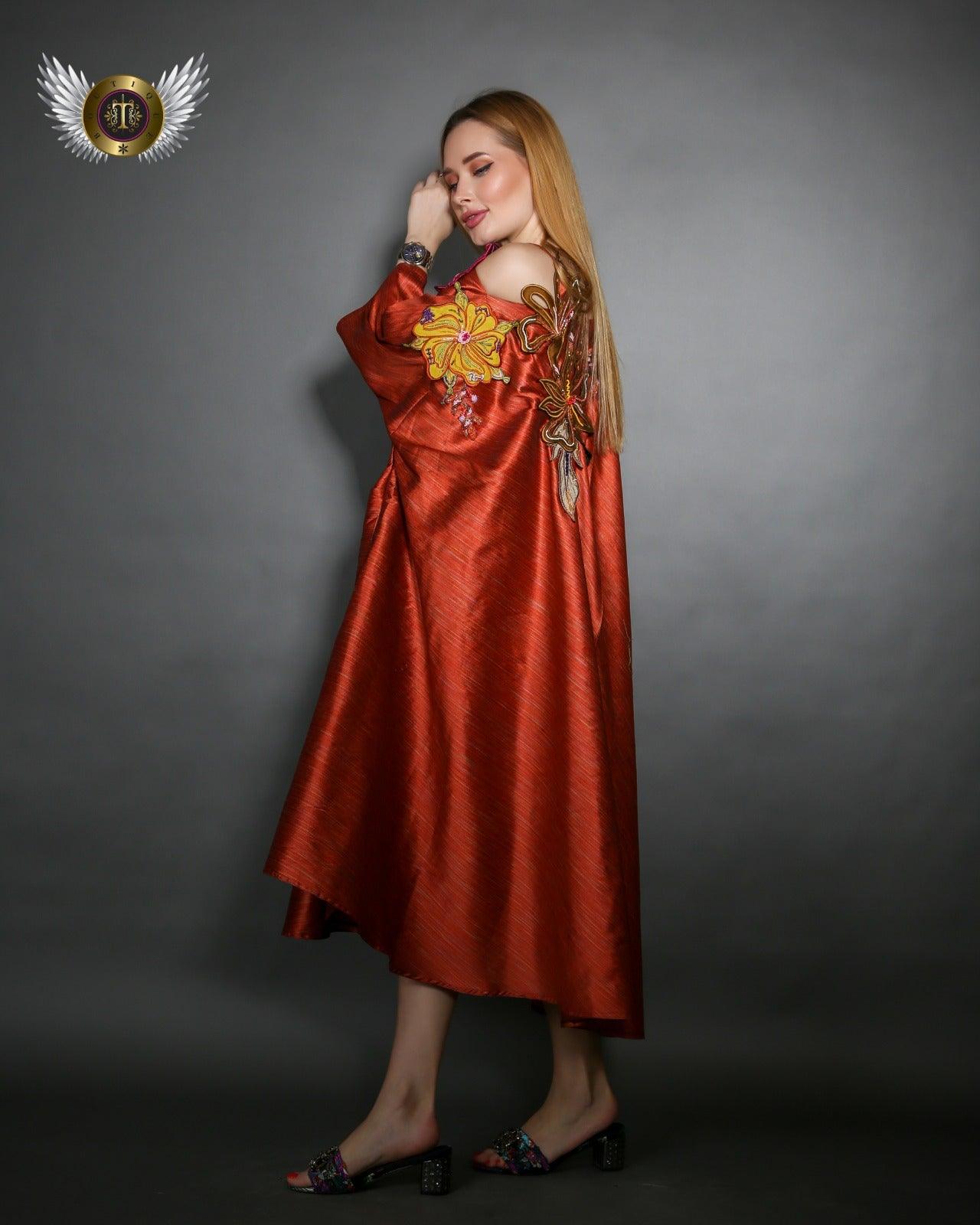 دراعة فخمة فري سايز - tahaniboutique