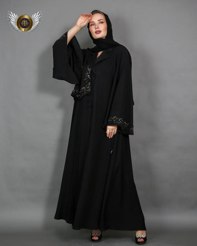 عباية رسمية قصة بليزر - tahaniboutique