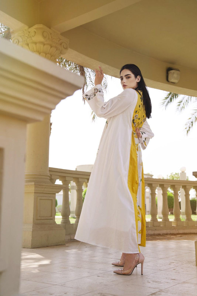 دراعة قطن بارد - tahaniboutique