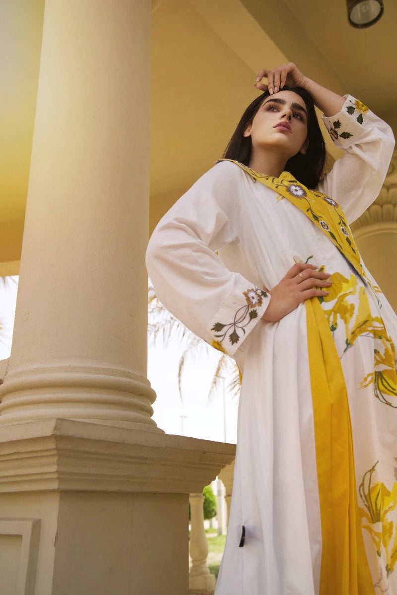 دراعة قطن بارد - tahaniboutique