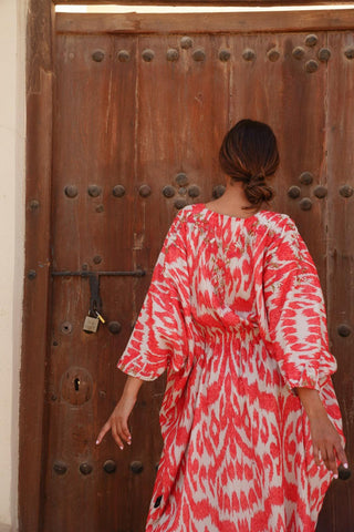 دراعة عملية قصة جاينيز - tahaniboutique