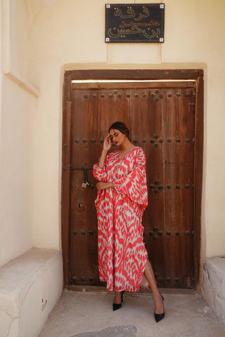 دراعة عملية قصة جاينيز - tahaniboutique